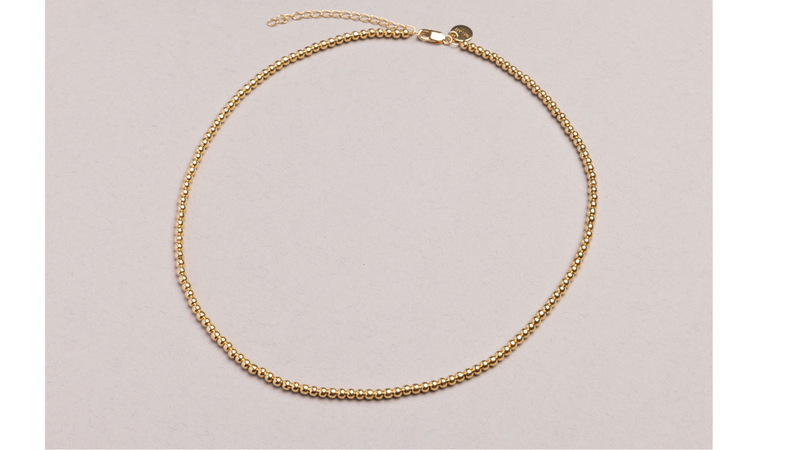 Carmen necklace gold vermeil